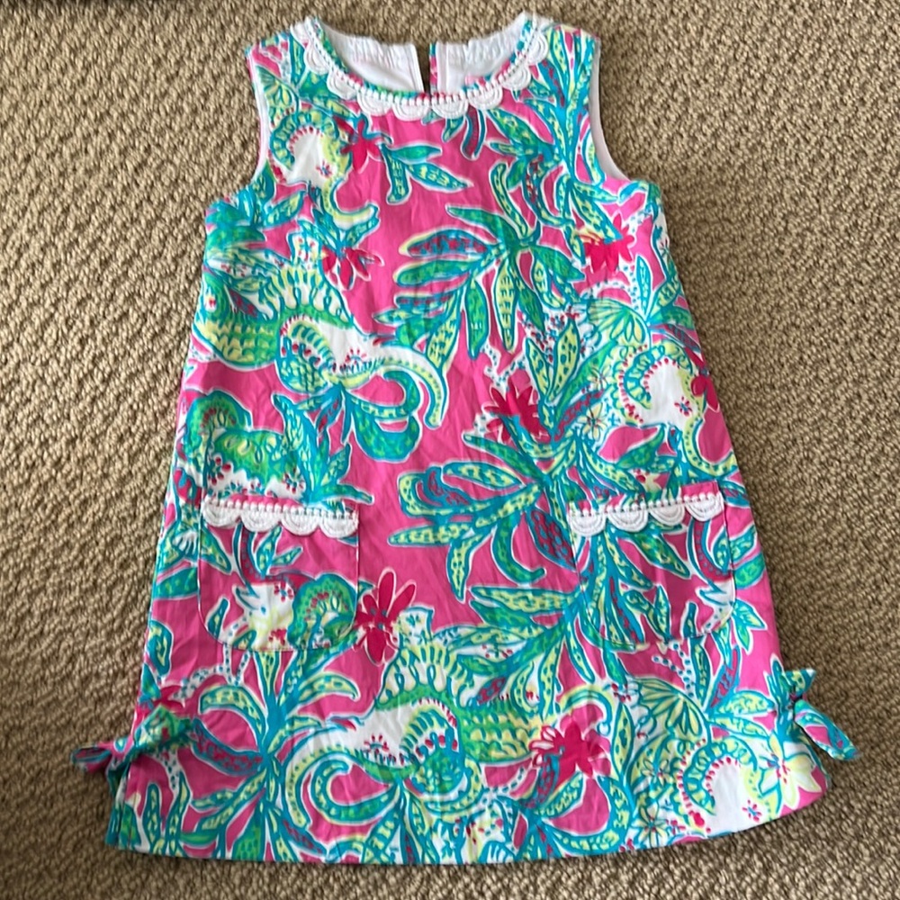 Girls classic size 5 Lilly Pulitzer shift dress